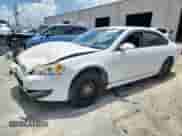 2016 Chevrolet Impala Police Police with VIN 2G1WD5E39G1131742, listed as a Copart auction lot 62647985 with 161,673 mi miles and Salvage title. Bid and sale history available at DreamBid. Image 1.