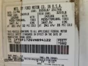 ✅ 1997 Ford F-150 • VIN: 1FTDF1726VNB94122 • Lot: 90649525. Wystawiony na Copart z przebiegiem 260 730 mil. Bezpłatny archiwum sprzedaży aukcyjnych z USA i szczegółowy raport historii pojazdu na DreamBid. Zdjęcie 12.