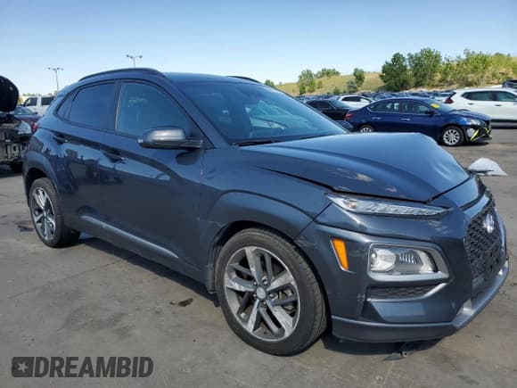 ✅ 2019 Hyundai Kona Limited • VIN: KM8K3CA52KU264856 • Lot: 63470695. Listed on Copart with 57,655 mi. Free auction sales archive from the USA and detailed vehicle history report at DreamBid. Image 4.