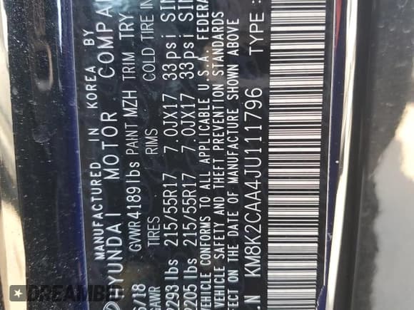 ✅ 2018 Hyundai Kona SEL • VIN: KM8K2CAA4JU111796 • Лот: 36960004. Опубликован ранее на Copart с пробегом 76 738 миль. Бесплатный доступ к архиву аукционных продаж из США и подробный отчёт об истории автомобиля на DreamBid. Изображение 15.