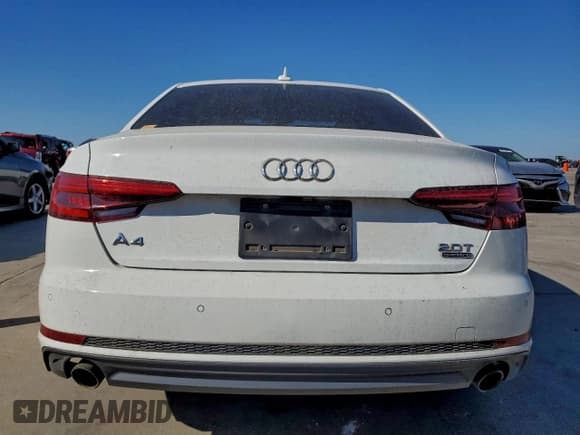 ✅ 2017 Audi A4 Premium Plus • VIN: WAUENAF45HN023891 • Lot: 91117015. Listed on Copart with 54,301 mi. Free auction sales archive from the USA and detailed vehicle history report at DreamBid. Image 6.
