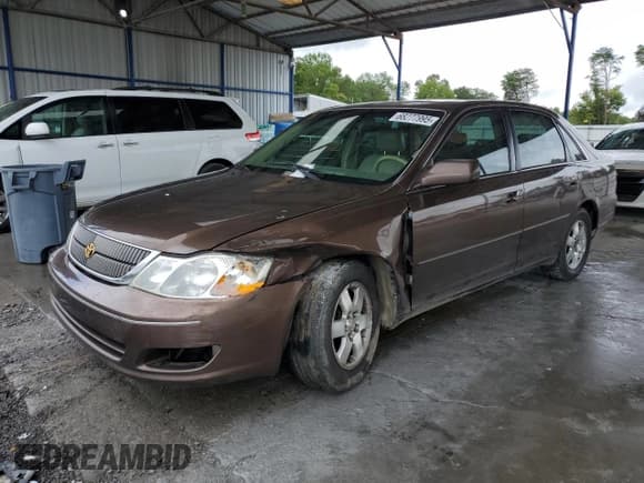 ✅ 2000 Toyota Avalon XL • VIN: 4T1BF28B3YU042591 • Лот: 68277995. Опубликован ранее на Copart с пробегом 312 652 миль. Бесплатный доступ к архиву аукционных продаж из США и подробный отчёт об истории автомобиля на DreamBid. Изображение 1.