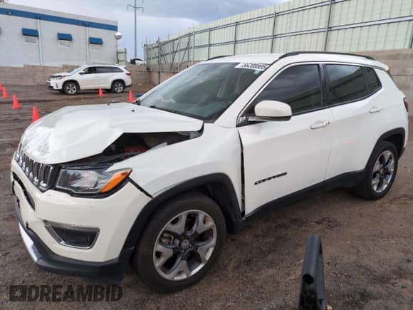 ✅ 2021 Jeep Compass Limited • VIN: 3C4NJCCB7MT555702 • Lot: 66208805. Wystawiony na Copart z przebiegiem 79 613 mil. Bezpłatny archiwum sprzedaży aukcyjnych z USA i szczegółowy raport historii pojazdu na DreamBid. Zdjęcie 1.