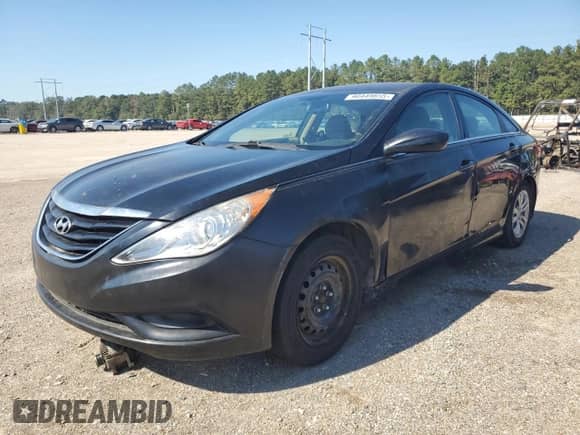 2013 Hyundai Sonata GLS with VIN 5NPEB4AC2DH553855, listed as a Copart auction lot 90449855 with 124,747 mi miles and Clean title. Bid and sale history available at DreamBid. Image 1.