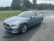 ✅ 2019 Infiniti Q50 Luxe • VIN: JN1EV7AP5KM512847 • Lot: 59936415. Listed on Copart with 88,899 mi. Free auction sales archive from the USA and detailed vehicle history report at DreamBid. Image 2.