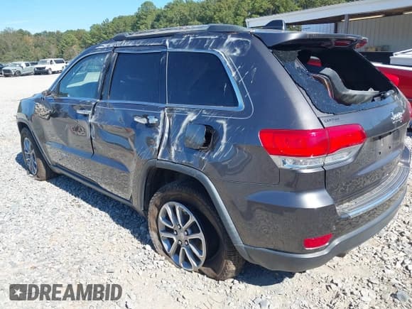 ✅ 2014 Jeep Grand Cherokee Limited • VIN: 1C4RJEBG7EC255892 • Lot: 43503291. Listed on IAAI with 110,339 mi. Free auction sales archive from the USA and detailed vehicle history report at DreamBid. Image 3.