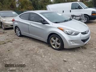 2012 Hyundai Elantra GLS with VIN KMHDH4AEXCU345282, listed as a IAAI auction lot 43568235 with 318,059 mi miles and . Bid and sale history available at DreamBid. Image 1.