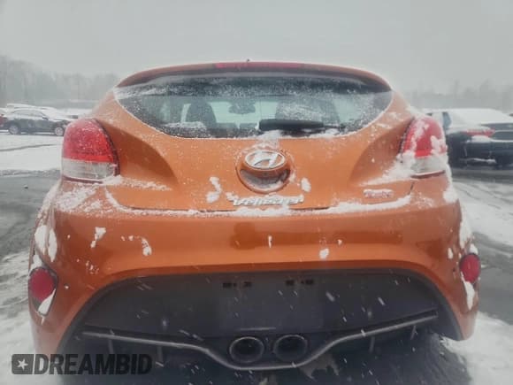 ✅ 2014 Hyundai Veloster Turbo • VIN: KMHTC6AEXEU205791 • Lot: 94635375. Listed on Copart with 107,471 mi. Free auction sales archive from the USA and detailed vehicle history report at DreamBid. Image 6.