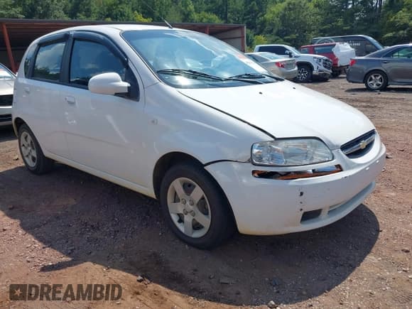 ✅ 2005 Chevrolet Aveo LS • VIN: KL1TD62635B448127 • Lot: 42896520. Wystawiony na IAAI z przebiegiem 52 987 mil. Bezpłatny archiwum sprzedaży aukcyjnych z USA i szczegółowy raport historii pojazdu na DreamBid. Zdjęcie 1.
