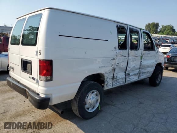 ✅ 2014 Ford Econoline Cargo Commercial • VIN: 1FTNE2EW5EDA53891 • Lot: 67302725. Listed on Copart with 116,432 mi. Free auction sales archive from the USA and detailed vehicle history report at DreamBid. Image 3.