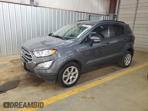 ✅ 2021 Ford EcoSport SE • VIN: MAJ3S2GEXMC422534 • Lot: 82603515. Wystawiony na Copart z przebiegiem 97 335 mil. Bezpłatny archiwum sprzedaży aukcyjnych z USA i szczegółowy raport historii pojazdu na DreamBid. Zdjęcie 1.