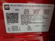 ✅ 2024 Chevrolet Blazer LT • VIN: 3GNKBJRS7RS153873 • Lot: 45945605. Listed on Copart with 11,653 mi. Free auction sales archive from the USA and detailed vehicle history report at DreamBid. Image 15.