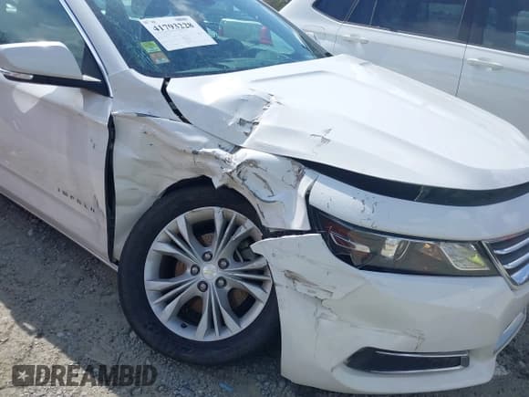 ✅ 2015 Chevrolet Impala LT • VIN: 2G1115SL9F9152324 • Lot: 41793228. Listed on IAAI with 54,126 mi. Free auction sales archive from the USA and detailed vehicle history report at DreamBid. Image 6.
