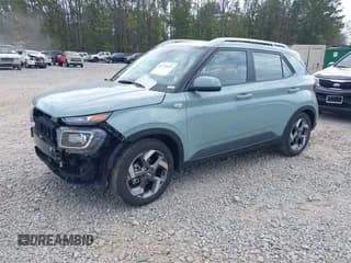 ✅ 2025 Hyundai Venue SEL • VIN: KMHRC8A37SU355454 • Lot: 41710423. Listed on IAAI with 4,322 mi. Free auction sales archive from the USA and detailed vehicle history report at DreamBid. Image 2.