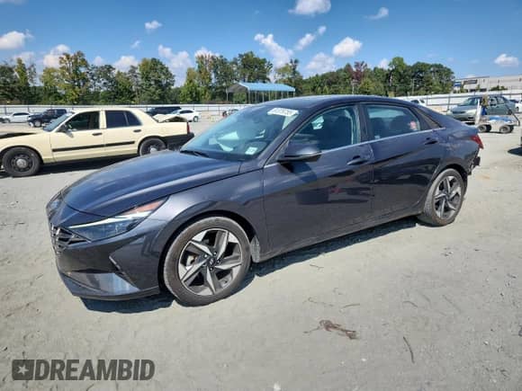 2022 Hyundai Elantra Limited с VIN 5NPLP4AGXNH073513, выставлен на аукционе Copart как лот 81379755 с пробегом 50 327 миль миль и Списание • Salvage title. История ставок и продаж доступна на DreamBid. Изображение 1.