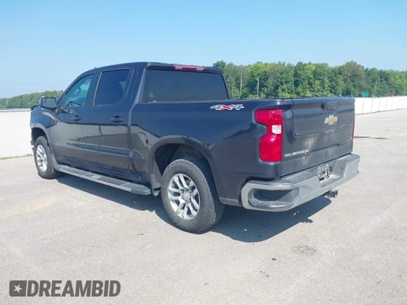 ✅ 2023 Chevrolet Silverado 1500 LT • VIN: 1GCUDDED2PZ238494 • Lot: 42991987. Listed on IAAI with Not provided. Free auction sales archive from the USA and detailed vehicle history report at DreamBid. Image 3.