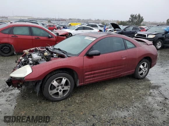 ✅ 2003 Mitsubishi Eclipse GS • VIN: 4A3AC44G43E186463 • Lot: 81650354. Wystawiony na Copart z przebiegiem 96 369 mil. Bezpłatny archiwum sprzedaży aukcyjnych z USA i szczegółowy raport historii pojazdu na DreamBid. Zdjęcie 1.