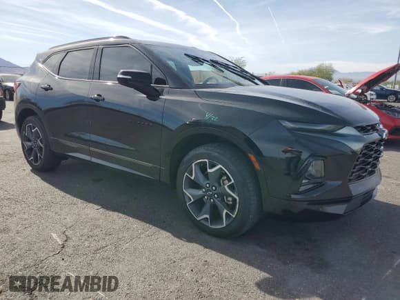 ✅ 2019 Chevrolet Blazer RS • VIN: 3GNKBERS3KS691452 • Lot: 91628905. Listed on Copart with 74,170 mi. Free auction sales archive from the USA and detailed vehicle history report at DreamBid. Image 4.