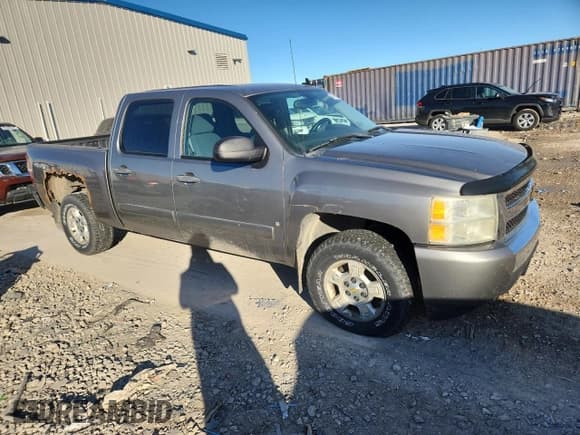 ✅ 2008 Chevrolet Silverado 1500 1LT • VIN: 3GCEK13358G255228 • Lot: 92281985. Listed on Copart with 186,916 mi. Free auction sales archive from the USA and detailed vehicle history report at DreamBid. Image 4.
