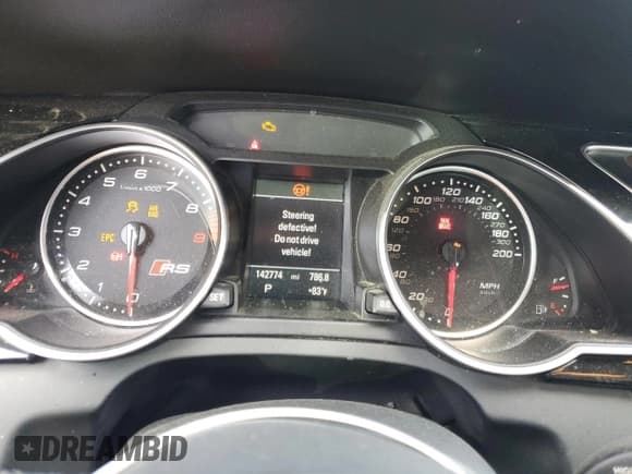 ✅ 2014 Audi RS 5 • VIN: WUAC6AFR9EA902321 • Lot: 47078655. Listed on Copart with 142,774 mi. Free auction sales archive from the USA and detailed vehicle history report at DreamBid. Image 9.