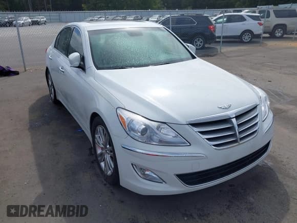 ✅ 2013 Hyundai Genesis 3.8L • VIN: KMHGC4DD6DU223938 • Lot: 43379736. Wystawiony na IAAI z przebiegiem 152 324 mil. Bezpłatny archiwum sprzedaży aukcyjnych z USA i szczegółowy raport historii pojazdu na DreamBid. Zdjęcie 1.