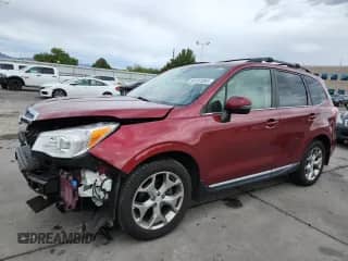 2016 Subaru Forester Touring with VIN JF2SJAXCXGH478306, listed as a Copart auction lot 80207085 with 66,734 mi miles and Salvage title. Bid and sale history available at DreamBid. Image 1.