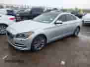 2015 Hyundai Genesis 3.8L with VIN KMHGN4JE7FU033656, listed as a IAAI auction lot 43529132 with 120,825 mi miles and . Bid and sale history available at DreamBid. Image 18.