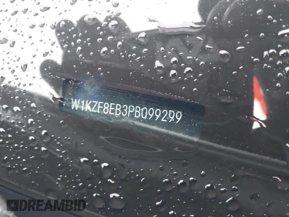 ✅ 2023 Mercedes-Benz E 350 • VIN: W1KZF8EB3PB099299 • Lot: 42202634. Listed on IAAI with 24,157 mi. Free auction sales archive from the USA and detailed vehicle history report at DreamBid. Image 17.