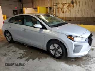 2017 Hyundai Ioniq Blue with VIN KMHC65LC0HU053229, listed as a Copart auction lot 68286043 with 309,384 mi miles and . Bid and sale history available at DreamBid. Image 4.