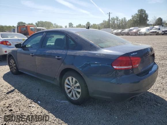 ✅ 2013 Volkswagen Passat Wolfsburg Edition • VIN: 1VWAP7A31DC024245 • Lot: 55263335. Listed on Copart with 197,379 mi. Free auction sales archive from the USA and detailed vehicle history report at DreamBid. Image 2.