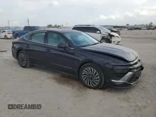 2024 Hyundai Sonata Limited z VIN KMHL54JJ0RA101796, wystawiony jako Copart lot #89717915 z przebiegiem 12 854 mil mil oraz Szkoda całkowita • Salvage title. Historia ofert i sprzedaży dostępna na DreamBid. Obrazek 4.