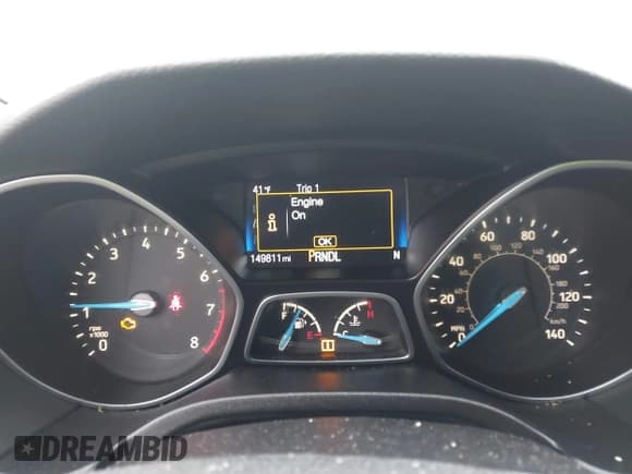 ✅ 2017 Ford Focus SE • VIN: 1FADP3F20HL271650 • Lot: 43634504. Listed on IAAI with 149,811 mi. Free auction sales archive from the USA and detailed vehicle history report at DreamBid. Image 7.