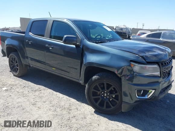 ✅ 2020 Chevrolet Colorado 2WD LT • VIN: 1GCGSCEN9L1109361 • Lot: 42290953. Listed on IAAI with 72,947 mi. Free auction sales archive from the USA and detailed vehicle history report at DreamBid. Image 1.