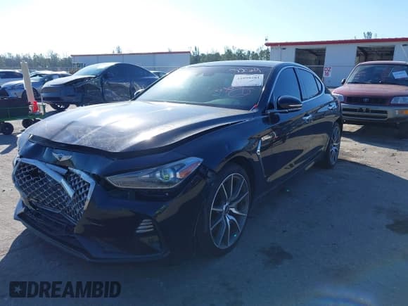 ✅ 2019 Genesis G70 Sport • VIN: KMTG24LA4KU016333 • Lot: 41536018. Listed on IAAI with 70,587 mi. Free auction sales archive from the USA and detailed vehicle history report at DreamBid. Image 12.