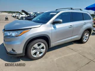 ✅ 2016 Toyota Highlander Limited • VIN: 5TDYKRFH1GS147787 • Lot: 69890625. Listed on Copart with 62,431 mi. Free auction sales archive from the USA and detailed vehicle history report at DreamBid. Image 1.