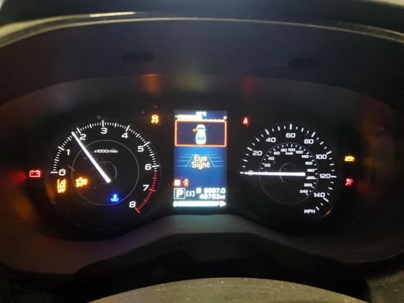 ✅ 2021 Subaru Impreza Premium • VIN: 4S3GTAD68M3714327 • Lot: 91272025. Listed on Copart with 48,763 mi. Free auction sales archive from the USA and detailed vehicle history report at DreamBid. Image 9.