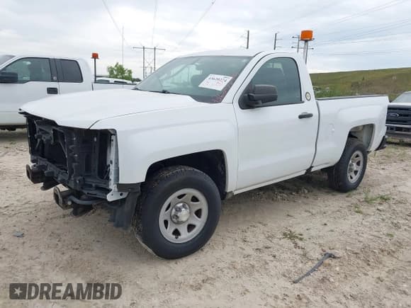 ✅ 2017 Chevrolet Silverado 1500 Work Truck • VIN: 1GCNCNEH7HZ310405 • Lot: 43620274. Listed on IAAI with Not provided. Free auction sales archive from the USA and detailed vehicle history report at DreamBid. Image 2.