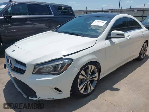 2019 Mercedes-Benz CLA 250 with VIN WDDSJ4EB2KN718779, listed as a IAAI auction lot 42945526 with 68,738 mi miles and . Bid and sale history available at DreamBid. Image 2.