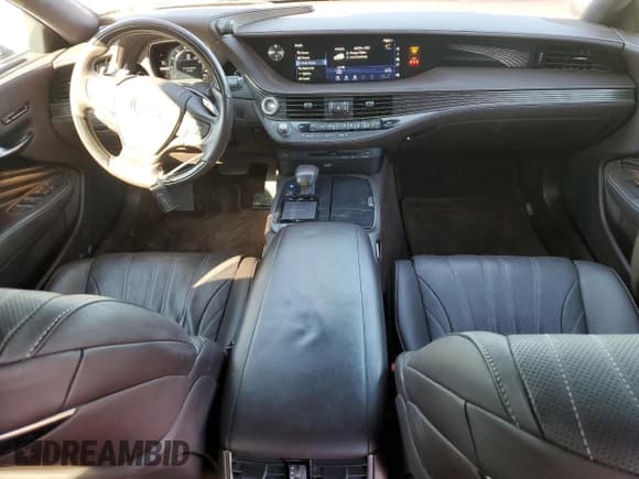 ✅ 2018 Lexus LS 500 • VIN: JTHB5LFF6J5006184 • Lot: 46463555. Listed on Copart with 34,506 mi. Free auction sales archive from the USA and detailed vehicle history report at DreamBid. Image 8.