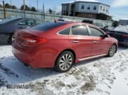 ✅ 2017 Hyundai Sonata Sport • VIN: 5NPE34AF4HH579242 • Lot: 42873743. Listed on Copart with 55,783 mi. Free auction sales archive from the USA and detailed vehicle history report at DreamBid. Image 3.