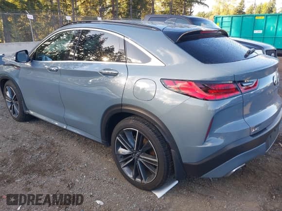 ✅ 2023 Infiniti QX55 Sensory • VIN: 3PCAJ5LR4PF111784 • Lot: 43493928. Wystawiony na IAAI z przebiegiem 27 021 mil. Bezpłatny archiwum sprzedaży aukcyjnych z USA i szczegółowy raport historii pojazdu na DreamBid. Zdjęcie 3.