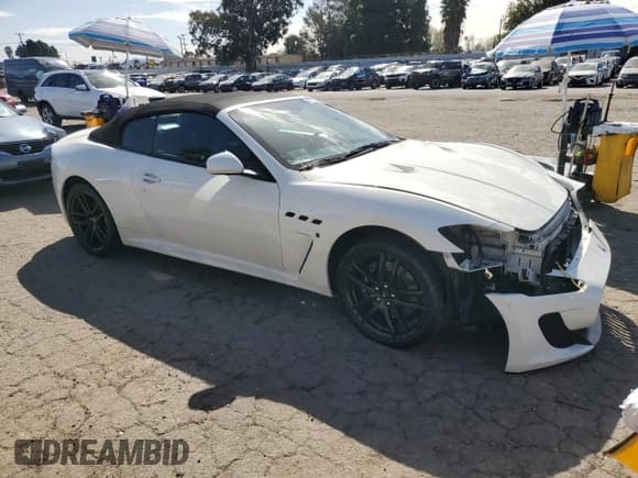 ✅ 2015 Maserati GranTurismo Sport • VIN: ZAM45VMA1F0140484 • Lot: 47405715. Listed on Copart with 63,465 mi. Free auction sales archive from the USA and detailed vehicle history report at DreamBid. Image 4.