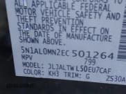 ✅ 2014 Infiniti QX60 • VIN: 5N1AL0MN2EC501264 • Lot: 41498306. Listed on IAAI with 94,423 mi. Free auction sales archive from the USA and detailed vehicle history report at DreamBid. Image 9.