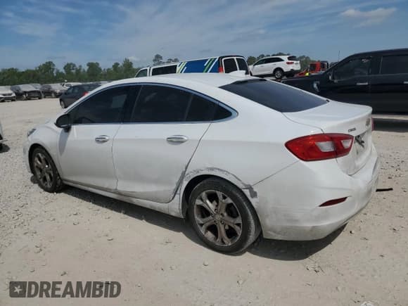 ✅ 2018 Chevrolet Cruze Premier • VIN: 1G1BF5SM0J7112268 • Lot: 53208595. Listed on Copart with 107,690 mi. Free auction sales archive from the USA and detailed vehicle history report at DreamBid. Image 2.