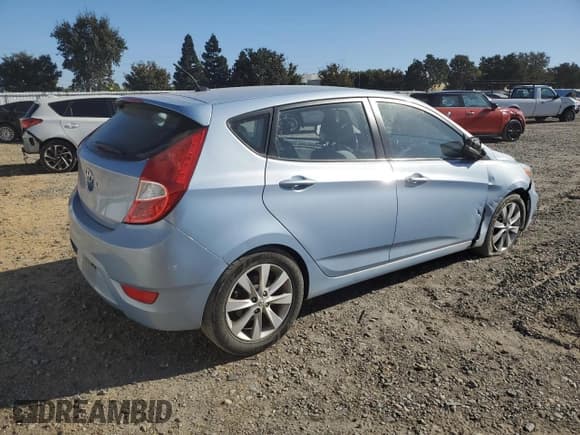 ✅ 2014 Hyundai Accent SE • VIN: KMHCU5AE4EU158586 • Лот: 71499984. Опубликован ранее на Copart с пробегом 81 022 миль. Бесплатный доступ к архиву аукционных продаж из США и подробный отчёт об истории автомобиля на DreamBid. Изображение 3.