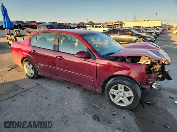 ✅ 2007 Chevrolet Malibu 1LT • VIN: 1G1ZT58F57F220061 • Lot: 82599515. Listed on Copart with Not provided. Free auction sales archive from the USA and detailed vehicle history report at DreamBid. Image 4.