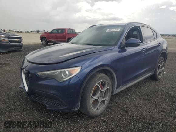 ✅ 2019 Alfa Romeo Stelvio • VIN: ZASPAJAN2K7C58002 • Lot: 83814345. Listed on Copart with Not provided. Free auction sales archive from the USA and detailed vehicle history report at DreamBid. Image 1.