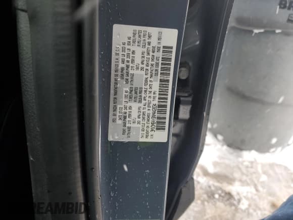 ✅ 2022 Mazda CX-30 2.5 Turbo • VIN: 3MVDMBAY9NM442834 • Lot: 91933855. Listed on Copart with 49,386 mi. Free auction sales archive from the USA and detailed vehicle history report at DreamBid. Image 13.