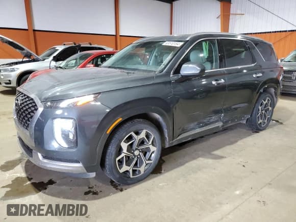 ✅ 2022 Hyundai Palisade Limited • VIN: KM8R5DHE6NU372650 • Лот: 83510154. Опубликован ранее на Copart с пробегом 51 152 миль. Бесплатный доступ к архиву аукционных продаж из США и подробный отчёт об истории автомобиля на DreamBid. Изображение 1.