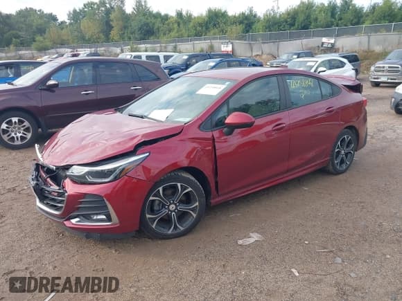 ✅ 2019 Chevrolet Cruze LT • VIN: 1G1BE5SM6K7101652 • Лот: 43258848. Опубликован ранее на IAAI с пробегом 58 247 миль. Бесплатный доступ к архиву аукционных продаж из США и подробный отчёт об истории автомобиля на DreamBid. Изображение 2.